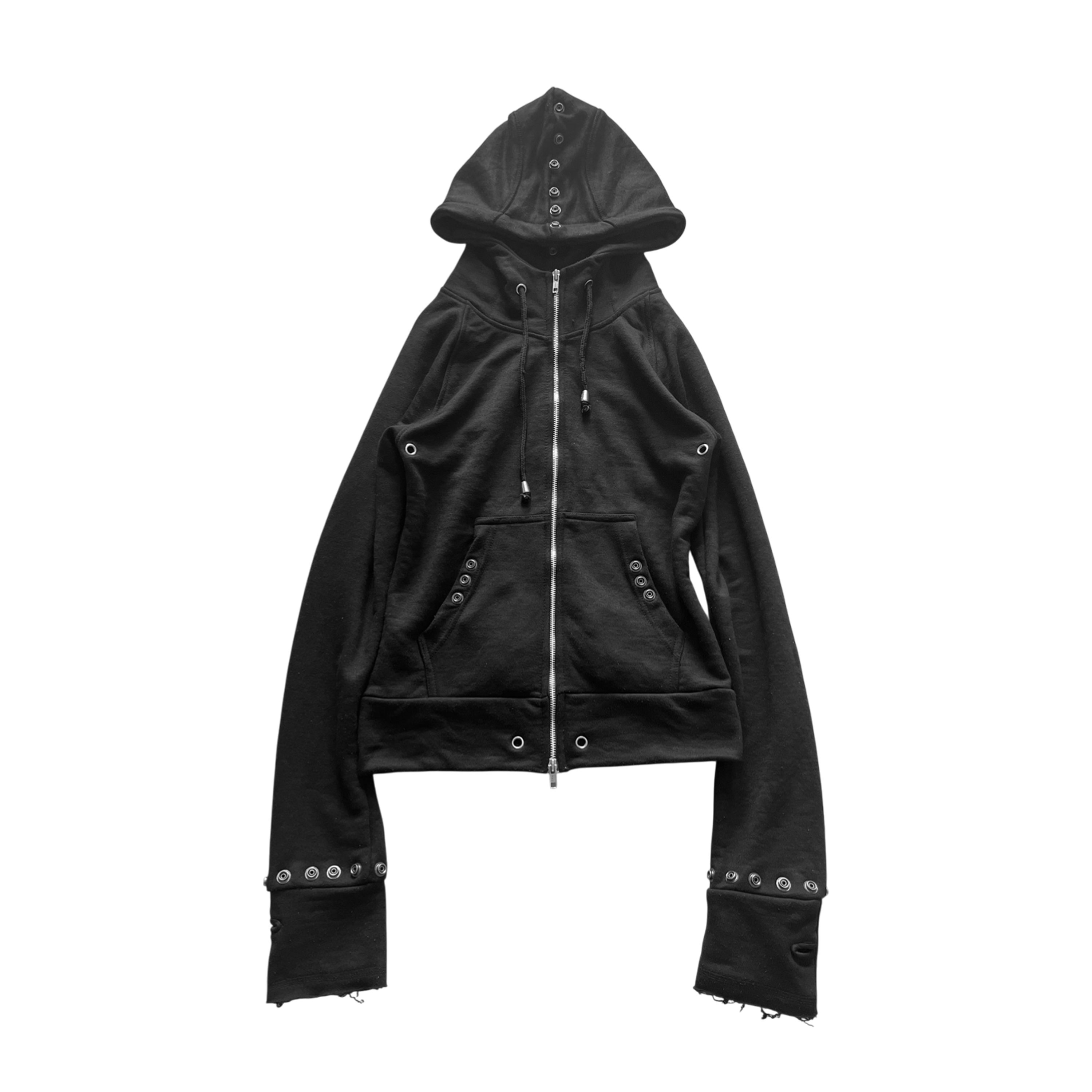 "yami mark ii " zip hoodie