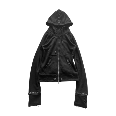 "yami mark ii " zip hoodie