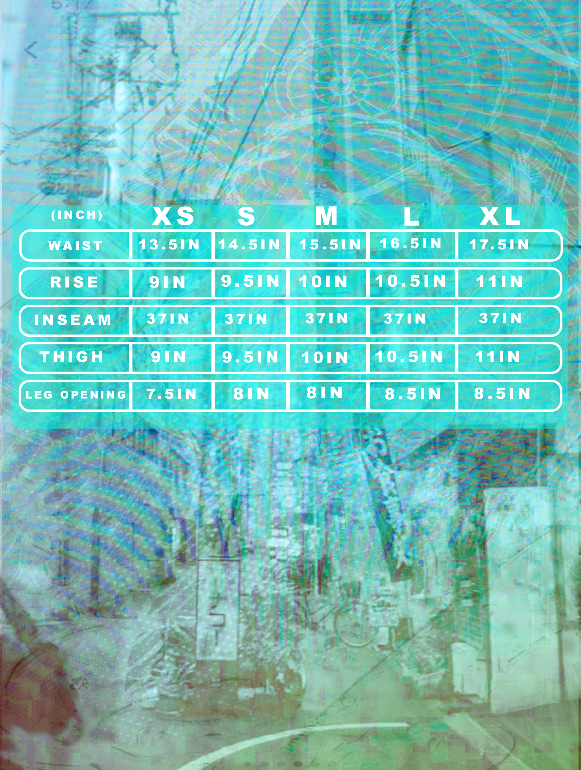 "suto" waxed denim pants